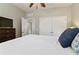 Spacious bedroom with ensuite bathroom, closet, ceiling fan and plenty of light at 3994 Knott Dr, Apopka, FL 32712
