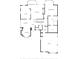 Detailed first floor plan showcasing the layout with a spacious kitchen, Gathering room, and primary bedroom suite at 413 Harbour Oaks Pointe Dr, Edgewood, FL 32809