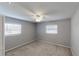 Spare bedroom with carpet flooring and window with blinds at 435 Andes Ave, Orlando, FL 32807