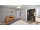 Bedroom with closet and view of open doorway at 435 Andes Ave, Orlando, FL 32807