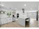 Modern kitchen featuring a large island, stainless steel appliances, and sleek countertops at 4611 Cranston Pl, Orlando, FL 32812