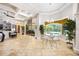 Bright living area with a view to the lanai and outdoor pool at 5413 Via Veneto Ct, Sanford, FL 32771