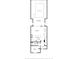 First floor plan featuring a kitchen, living room, dining room, screened porch, and swimming pool at 8806 Geneve Ct, Kissimmee, FL 34747