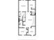 Floor plan highlighting the primary bedroom, Gathering room, and secondary bedrooms on the second level at 8806 Geneve Ct, Kissimmee, FL 34747
