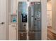 Stainless steel french door refrigerator with ice maker at 9863 Summerlake Groves St, Winter Garden, FL 34787