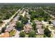 Wide aerial view of a neighborhood filled with mature trees at 10018 Chesham Dr, Orlando, FL 32817