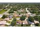 Aerial view of neighborhood homes near a highway at 10018 Chesham Dr, Orlando, FL 32817