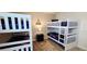 This playful bedroom features bunkbeds for all ages and is a great escape for  at 1201 Challenge Dr, Davenport, FL 33896