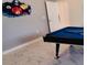 Close up of a pool table in a game room, perfect for entertainment and leisure at 1201 Challenge Dr, Davenport, FL 33896