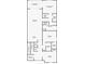 Detailed floor plan showing the bedrooms, bathrooms, kitchen, and Gathering room at 1269 Long Cove Loop # 1269, Davenport, FL 33896