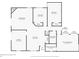 Here's a detailed floor plan showcasing the layout of this charming home's kitchen, bedrooms, and living spaces at 1346 Palo Alto Ct, Winter Springs, FL 32708