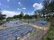 An overview of the community garden plots shows the large number of garden locations available to residents at 164 Royal Palm Dr, Leesburg, FL 34748
