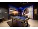 Themed game room featuring a pool table and airplane decor at 1811 Caribbean View Ter, Kissimmee, FL 34747