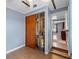 Cozy bedroom showcasing built in shelving and water heater at 205 9Th St, St Cloud, FL 34769