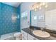 Well-lit bathroom featuring a modern shower, stylish vanity, and contemporary finishes at 2604 Marble Ave, Orlando, FL 32803
