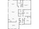 Detailed floor plan illustrating the layout of the home with multiple rooms and dimensions at 30308 Cheval St, Mount Dora, FL 32757