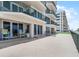 Large balcony with seating perfect for ocean views and relaxing at 4631 S Atlantic Ave # 8102, Port Orange, FL 32127
