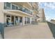 Expansive condo patio, perfect for enjoying outdoor living and entertaining guests at 4631 S Atlantic Ave # 8102, Port Orange, FL 32127