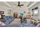 Bright and cozy living room with comfortable seating and a view at 5005 Shore Side Dr, Lakeland, FL 33812