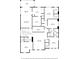 Detailed floor plan of the second floor of the property showing layout, room sizes, and dimensions at 7613 Wandering Way, Orlando, FL 32836