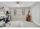 Bright and airy office space with natural light, a sleek desk, and ample storage at 9846 Palmetto Dunes Ct, Orlando, FL 32832