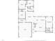 Detailed floor plan showcasing the layout of this home, including the kitchen, bedrooms, and living spaces at 2114 Geigel Ct, Orlando, FL 32806