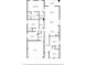 Detailed floor plan showcasing layout of primary bedroom, living room, kitchen, and additional bedrooms and bathrooms at 24401 Sunnys Halo Way, Sorrento, FL 32776