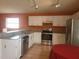 Bright kitchen with stainless steel appliances, granite countertops, and tiled floor at 3013 Barrymore Ct, Orlando, FL 32835