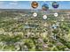 Aerial view of a community close to Dr. Phillips Restaurants, The Mall at Millenia, and Universal Orlando at 4934 Legacy Oaks Dr, Orlando, FL 32839