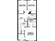 Floorplan of the second level, showcasing the bedrooms, bathrooms, and loft at 5101 Prairie Preserve Run, St Cloud, FL 34772