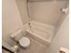 Cozy bathroom featuring toilet and bathtub at 5288 Cypress Ct # 439, Orlando, FL 32811
