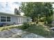 A spacious backyard and beautiful landscaping at 540 W Columbia St, Lake Alfred, FL 33850