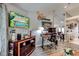 Living area featuring work from home space with natural light and access to other living areas at 680 Cheoy Lee Cir, Winter Springs, FL 32708