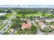 Bird's-eye view of the property, highlighting its location near a golf course and highway at 710 Siena Palm Dr # 104, Celebration, FL 34747