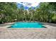 Inviting community pool surrounded by palm trees and lounge chairs at 710 Siena Palm Dr # 104, Celebration, FL 34747