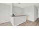 A cozy bar area with wood-look flooring and a granite countertop, perfect for entertaining guests at 8713 Iron Mountain Trl, Windermere, FL 34786
