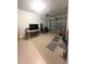 Spacious garage with ample storage space and access for vehicles and equipment at 9033 Alba Ln, Kissimmee, FL 34747