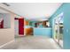 Eat-in kitchen with wooden cabinetry at 1033 Sabine Pl, Kissimmee, FL 34759