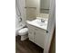 Bathroom featuring updated vanity and sink at 120 Hibiscus Woods Ct # 11B, Deltona, FL 32725