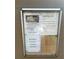 Community bulletin board with announcements and contact information at 120 Hibiscus Woods Ct # 11B, Deltona, FL 32725
