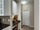 Cozy built-in office nook with granite countertop and storage cabinets at 12728 Boggy Pointe Dr, Orlando, FL 32824