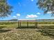 View of the open-air shed on a well-maintained lawn, providing a functional outdoor storage solution at 14243 County Road 450, Umatilla, FL 32784