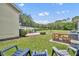 Lush backyard view showcasing well-manicured grass and outdoor seating, creating a serene outdoor space at 183 Longview Ave, Kissimmee, FL 34747