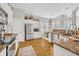 Bright kitchen boasts stainless steel appliances and a sunny breakfast nook at 183 Longview Ave, Kissimmee, FL 34747