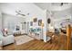 Bright living space with wood floors and an open layout perfect for entertaining at 183 Longview Ave, Kissimmee, FL 34747