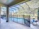 Inviting screened-in pool area with comfortable lounge chairs and secure fencing at 2530 The Oaks Blvd, Kissimmee, FL 34746