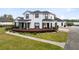 Elegant two-story home with manicured landscaping and paved walkway and driveway at 3201 Dallas Blvd, Orlando, FL 32833
