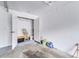 Ample storage room inside garage, with white walls and concrete floors at 4438 Pinebark Ave # 4, Orlando, FL 32811