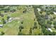Aerial view of land with mature trees highlighting the property's vastness and potential at 700 Old Geneva Rd, Geneva, FL 32732