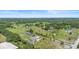 Aerial view of the vast land and landscaping of the property, located in a tranquil, secluded area at 700 Old Geneva Rd, Geneva, FL 32732